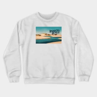 Majestic Landscape of Indiana Dunes Crewneck Sweatshirt